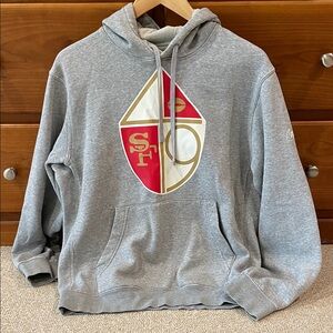San Francisco 49ers Heathered Gray Rewind Club Fleece Pullover Hoodie